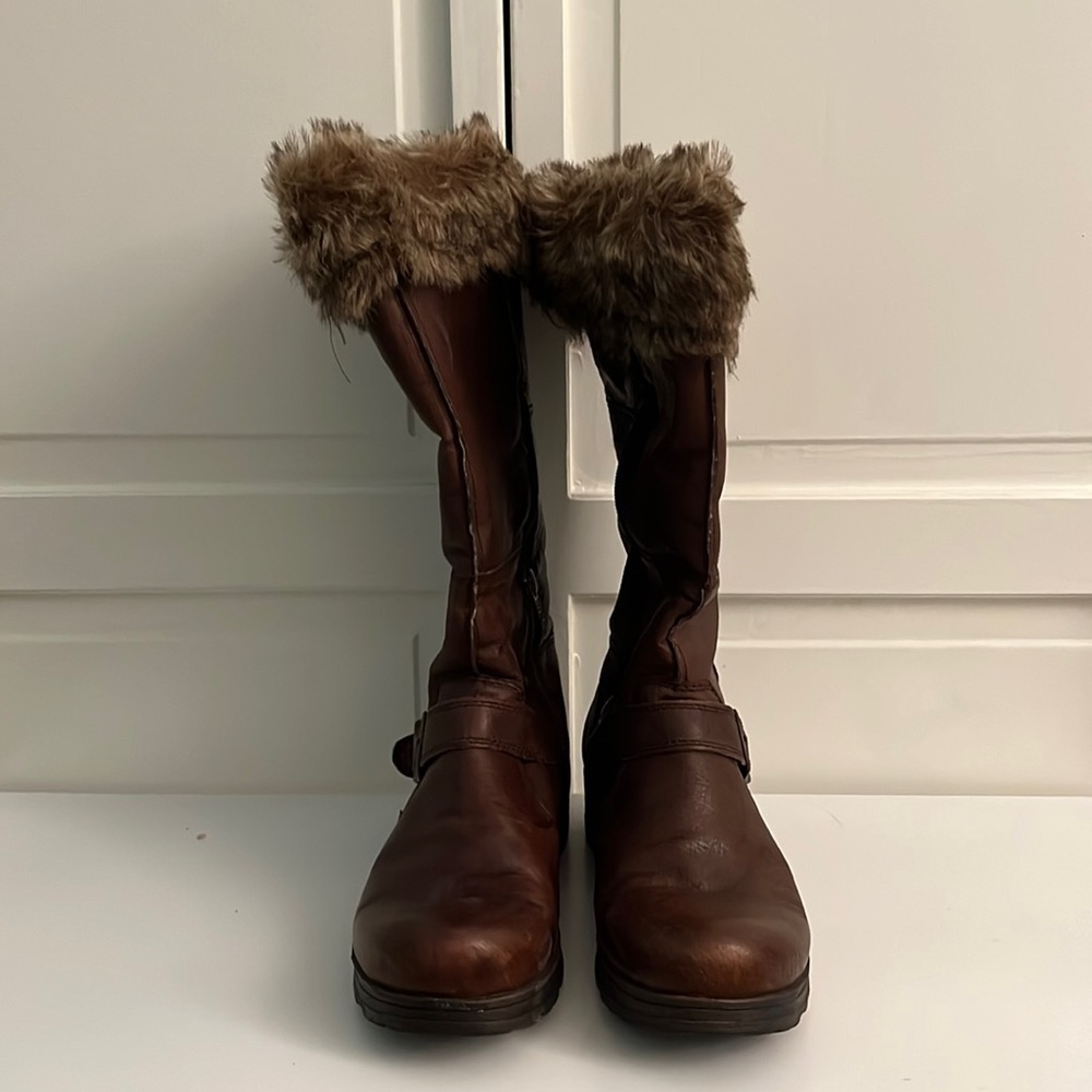 Naturalizer Brown Fashion Boots